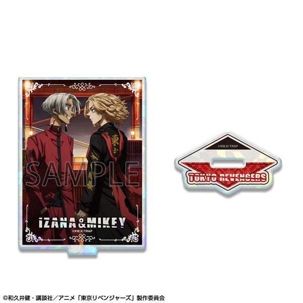 【Pre-Order】"Tokyo Revengers" Holographic Acrylic Stand Design 17 Manjiro Sano & Izana Kurokawa (Resale) <License Agent> [*Cannot be bundled]