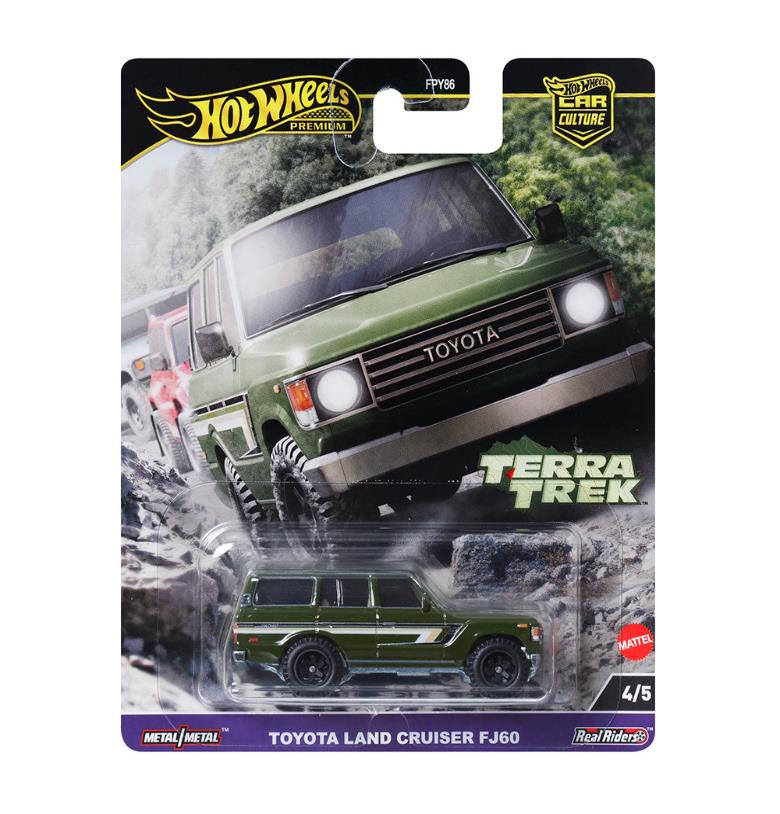 【Pre-Order】Hot Wheels Car Culture Terra Trek TOYOTA Land Cruiser FJ60 <Mattel> [*Cannot be bundled]