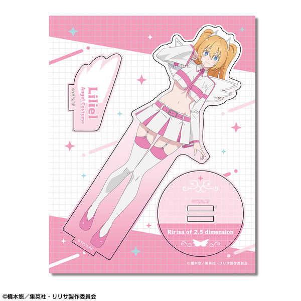 【Pre-Order】 TV Anime "2.5 Dimensional Seduction" Wooden Stand Ver.1  Design 02 Liliel/Angel Costume <License Agent> [*Cannot be bundled]