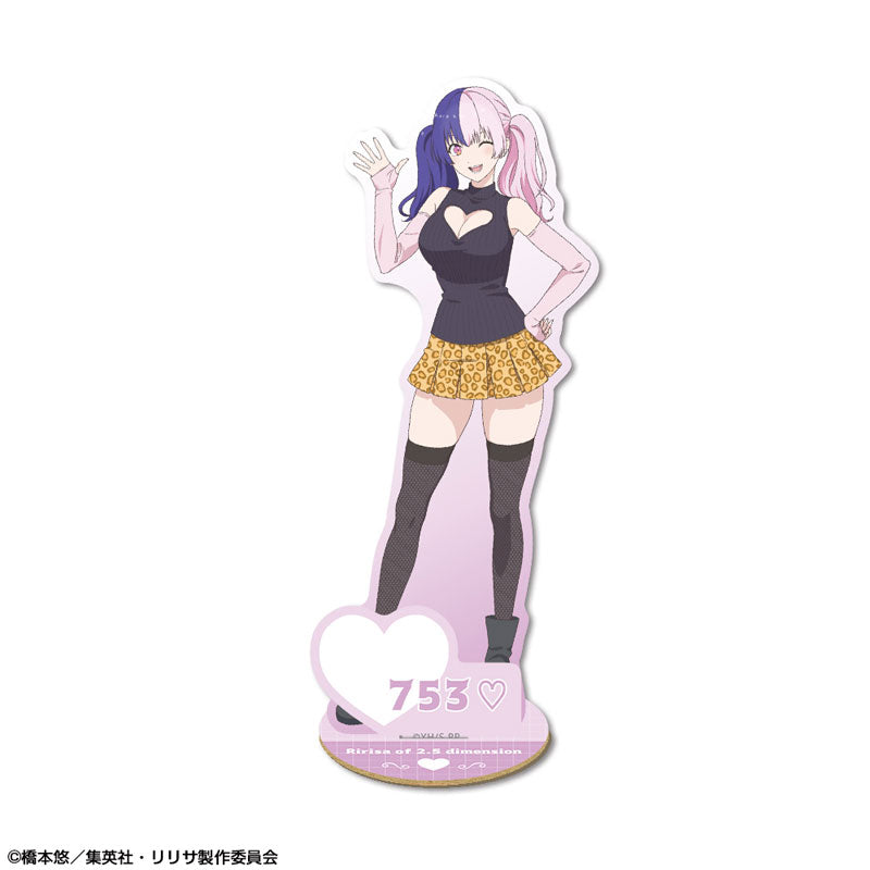 【Pre-Order】 TV Anime "2.5 Dimensional Seduction" Wooden Stand Ver.1  Design 05 753 <License Agent> [*Cannot be bundled]