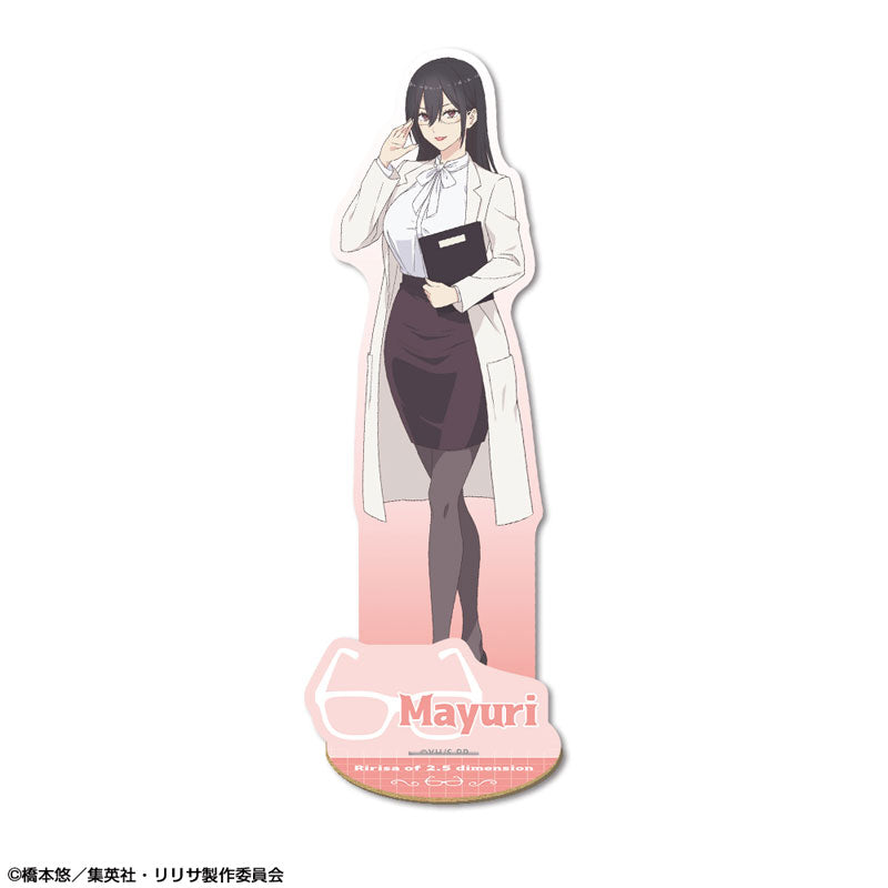 【Pre-Order】 TV Anime "2.5 Dimensional Seduction" Wooden Stand Ver.1  Design 06 Mayuri Hanyu <License Agent> [*Cannot be bundled]