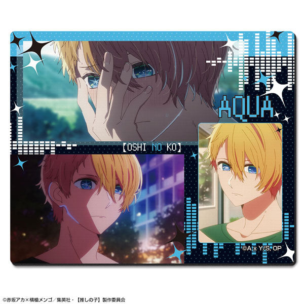 【Pre-Order】 TV Anime "Oshi no Ko" Rubber Mouse Pad Ver.2 Design 02 Aqua (Resale) <License Agent> [*Cannot be bundled]