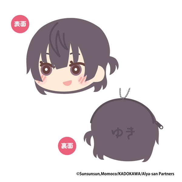 【Pre-Order】"Alya Sometimes Hides Her Feelings in Russian" Mofumofu Coin Case B: Yuki <XEBEC> [*Cannot be bundled]