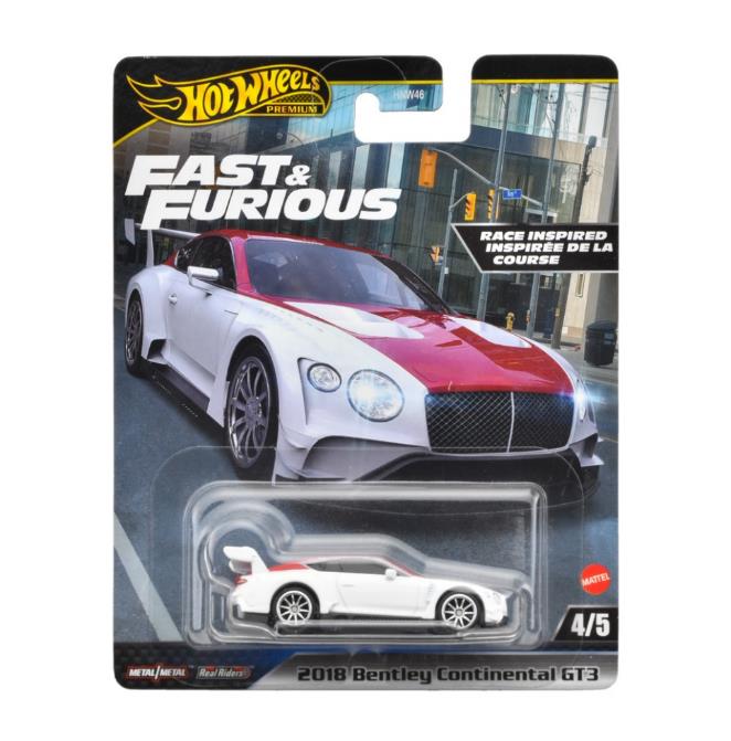 【Pre-Order】ホットウィール ワイルド・スピード - 2018 ベントレー コンチネンタル GT3《マテル》【※同梱不可】