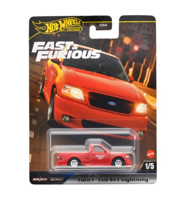 【预售】hot wheels  速度与激情   福特  F-150 SVT  Lightning  《Mattel》【※同梱不可】