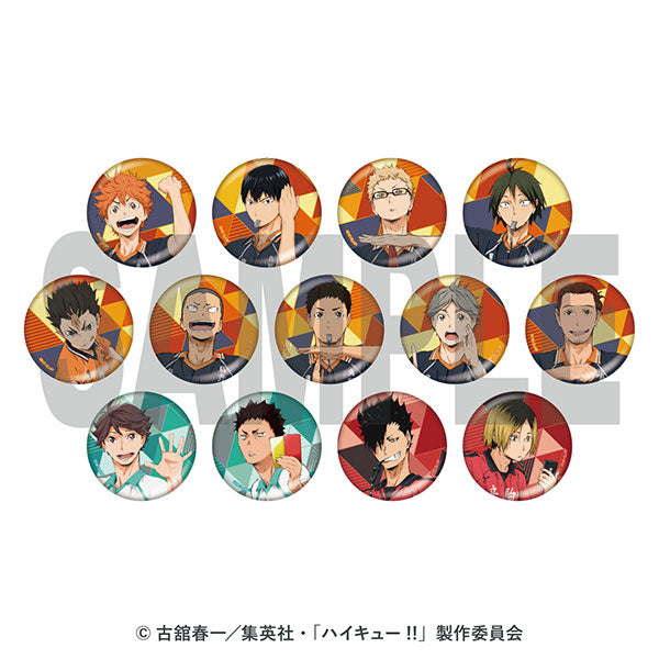 【Pre-Order】TV Anime "Haikyu!!" Glittery Can Badge Collection 2   BOX of 13 pieces <Ensky> [*Cannot be bundled]