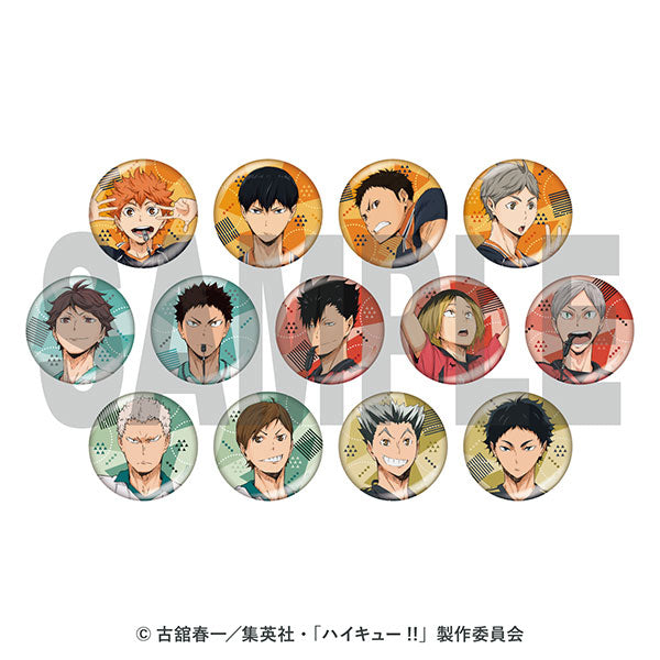 【Pre-Order】TV Anime "Haikyu!!" Glittery Can Badge Collection 3   BOX of 13 pieces <Ensky> [*Cannot be bundled]