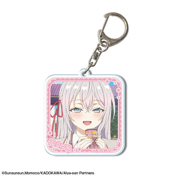 【Pre-Order】"Alya Sometimes Hides Her Feelings in Russian" Acrylic Key Chain Design 03 (Alya/C) <License Agent> [*Cannot be bundled]