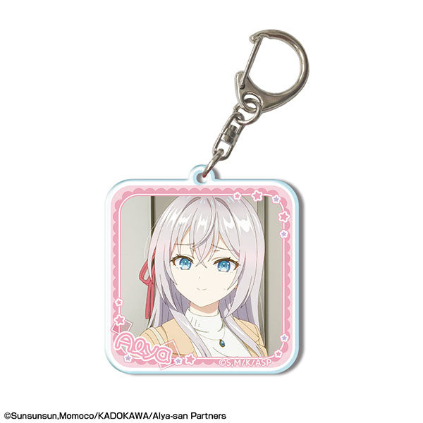 【Pre-Order】"Alya Sometimes Hides Her Feelings in Russian" Acrylic Key Chain Design 06 (Alya/F) <License Agent> [*Cannot be bundled]