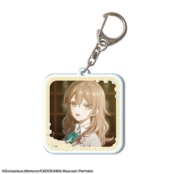 【Pre-Order】"Alya Sometimes Hides Her Feelings in Russian" Acrylic Key Chain Design 12 (Masha/B) <License Agent> [*Cannot be bundled]