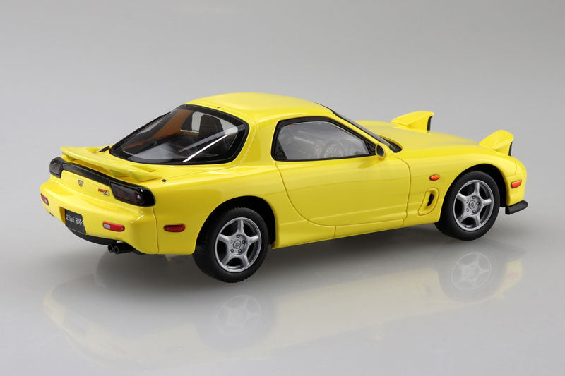 【Pre-Order】楽プラ スナップキット No.04-CY アンフィニ FD3S RX-7(コンペティションイエローマイカ) プラモデル 《アオシマ》【※同梱不可】