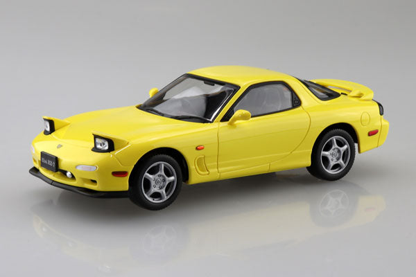 【Pre-Order】楽プラ スナップキット No.04-CY アンフィニ FD3S RX-7(コンペティションイエローマイカ) プラモデル 《アオシマ》【※同梱不可】