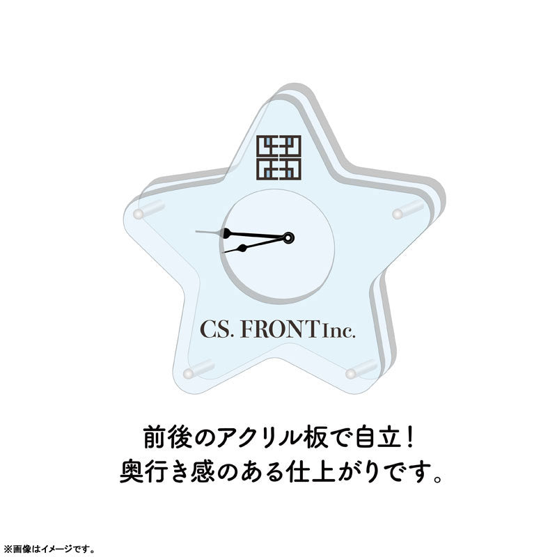 【Pre-Order】怪獣8号 アクリル時計 /01 集合(ドレスコードver.) 《CS.FRONT》【※同梱不可】