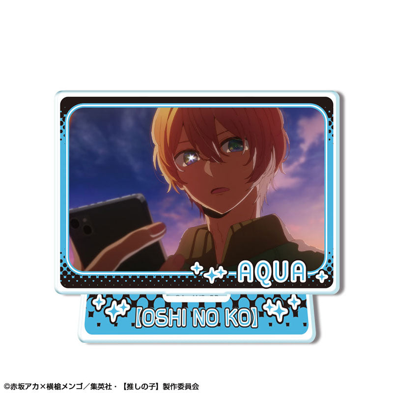 【Pre-Order】TV Anime "Oshi no Ko" Mini Acrylic Stand Ver.3 Design 02 Aqua <License Agent> [*Cannot be bundled]