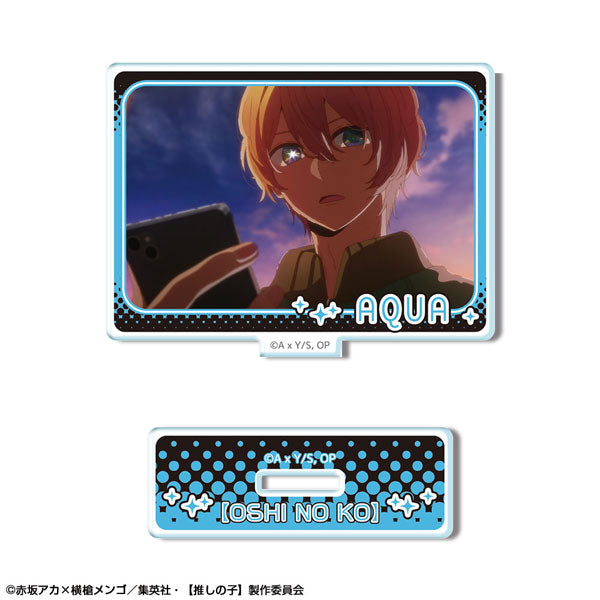 【Pre-Order】TV Anime "Oshi no Ko" Mini Acrylic Stand Ver.3 Design 02 Aqua <License Agent> [*Cannot be bundled]