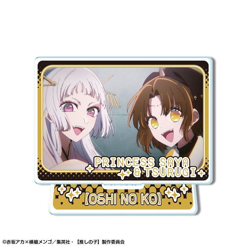 【Pre-Order】TV Anime "Oshi no Ko" Mini Acrylic Stand Ver.3 Design 09 Kana Arima/Tsurugi Ver. & Akane Kurokawa/Princess Saya Ver. <License Agent> [*Cannot be bundled]