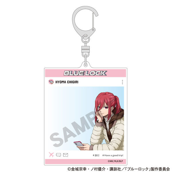 【Pre-Order】ブルーロック SNS風アクリルキーホルダー 千切豹馬 旅行《クラックス》【※同梱不可】