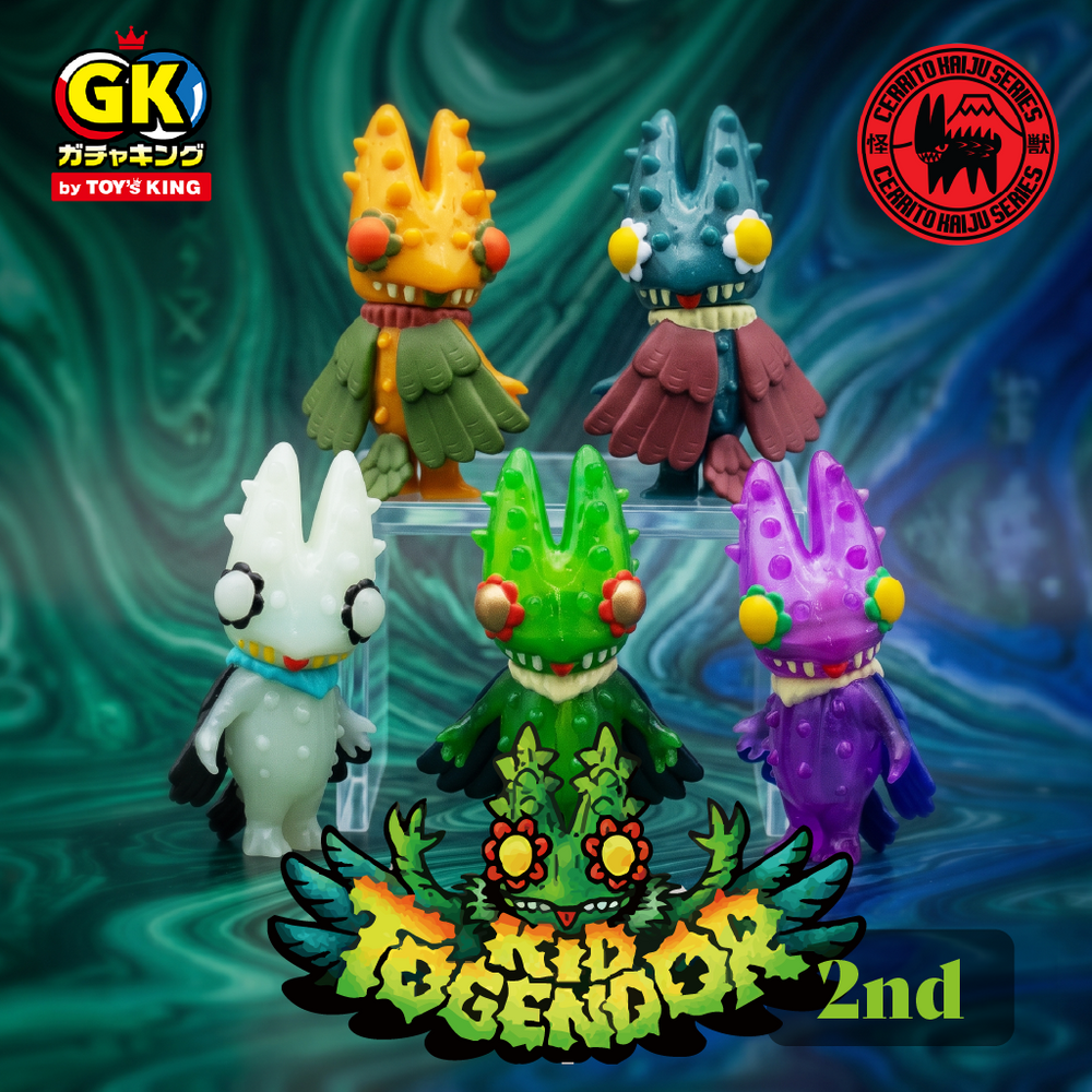 ガチャキング シリーズ23 KID TOGENDOR キッドトゲンドル 2nd 5種セット