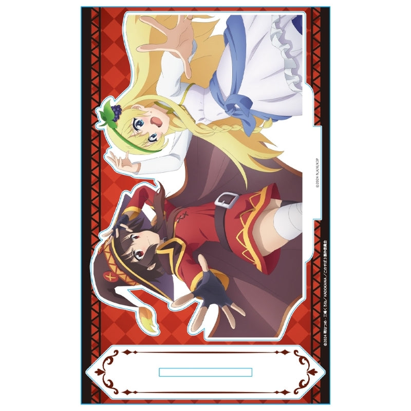 【Pre-Order】"KonoSuba: God's Blessing on This Wonderful World! 3" Acrylic Character Stand C [Megumin & Iris] <Azmaker> [*Cannot be bundled]