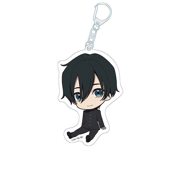 【Pre-Order】"Shoshimin Series" Petanko Acrylic Keychain Jogoro Kobato (School Uniform) <Penguin Parade> [*Cannot be bundled]