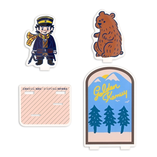 【Pre-Order】"Golden Kamuy" Bizenies Acrylic Diorama  Saichi Sugimoto (Resale) <Markwood> [*Cannot be bundled]