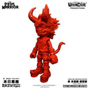 【受注販売】Urban Devil® Productions  The Devil Warrior フレッシュレッド未塗装版(ゴールド・コレクターズエディション) ソフビ