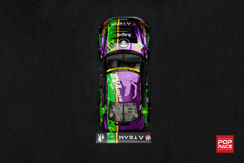 [預售] POP RACE  1/12 日產 GT-R Nismo GT3 X Works EVA RT 郃金車