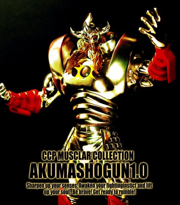 【Limited】CCP×Toysking Takumi CMC No.18 Kinnikuman AKUMASHOGUN 1.0 Before Lonsdaleite Activation PVC Figure
