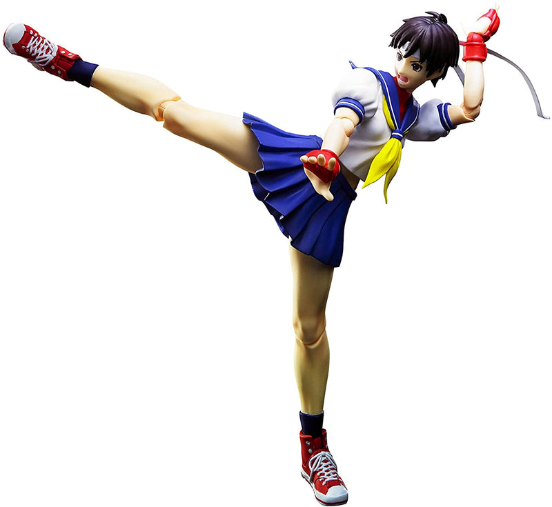 【SALE】Street Fighter Sakura Kasugano S.H.Figuarts PVC Action Figure