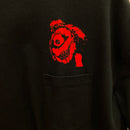 かっこわらい雑貨店 × トイズキング T-BASE限定 さちこTシャツ ポケット