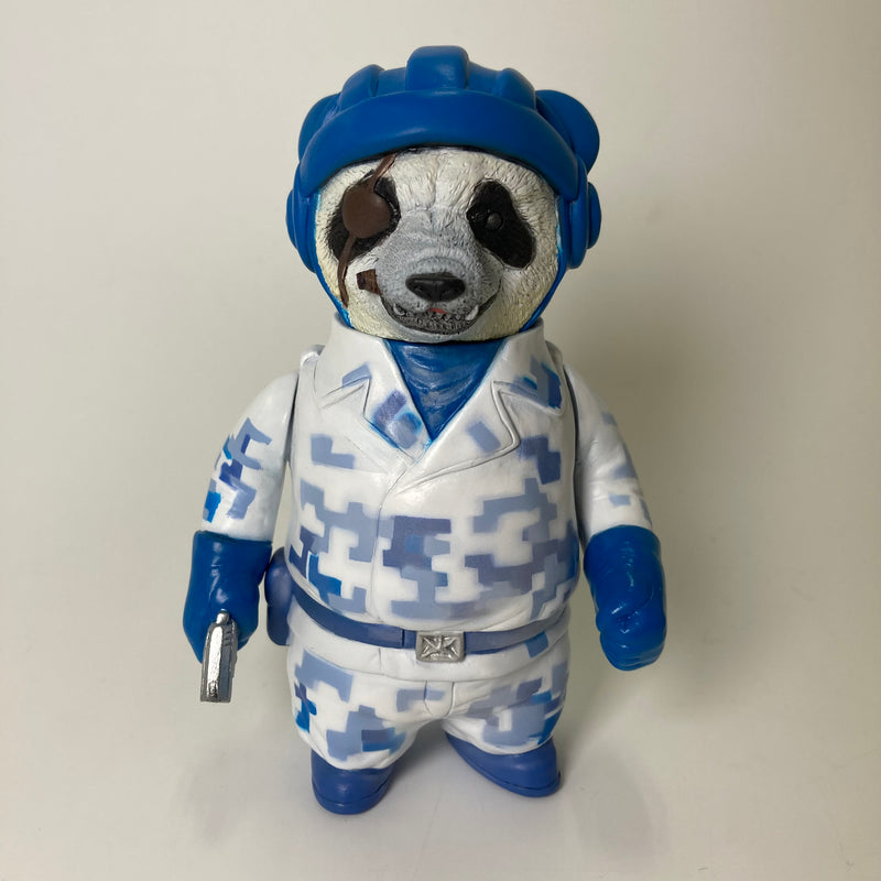 キムラトイ × トイズキング 熊猫大尉 T-BASE限定カラー ブルーブロック迷彩 正面