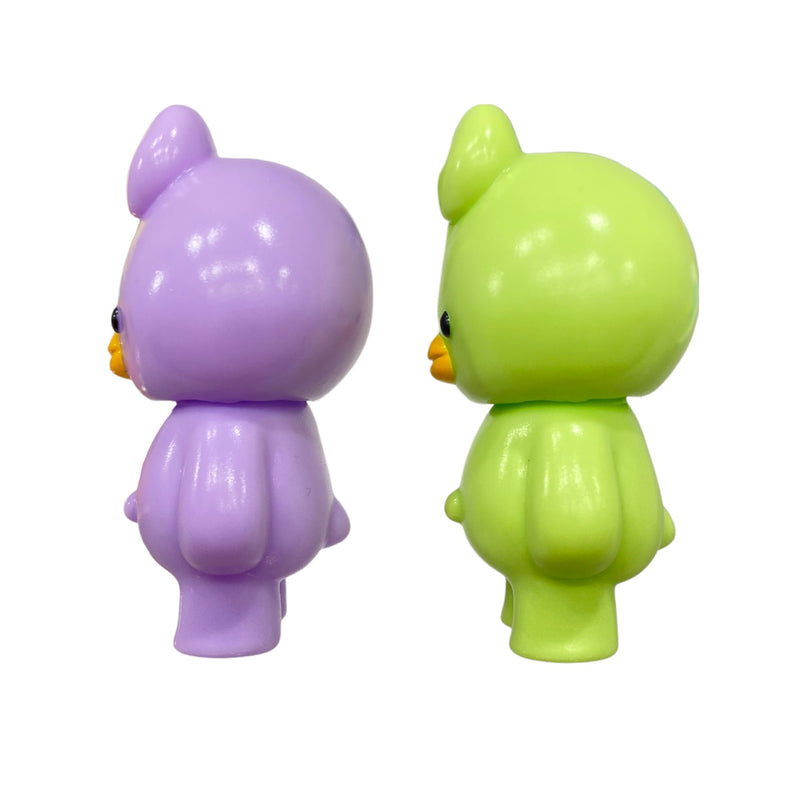 [Limited] No. 130 x Toys King Kurukurumaru, Colore esclusivo Pulcino, Verde pastello e viola pastello, Sofvi