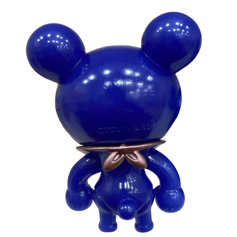 [Limited] TOUMA Hitch Bear, Esposizione di giocattoli d'arte, Colore esclusivo Thermo Blue, Sofvi