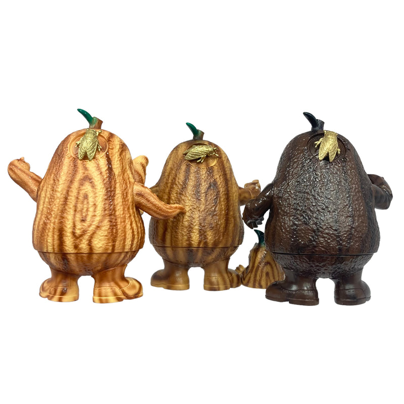 [Limited] SOLID DESIGN🄬 Aboko & Kerol Dr. Pestar Carpaccio, Esposizione di giocattoli d'arte, Colore esclusivo legno, Sofvi