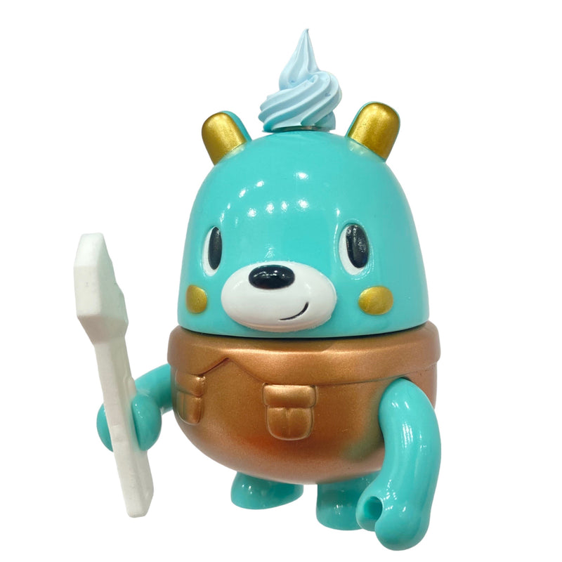gamiToys, Working bear, Chocolate Mint Color, Sofvi