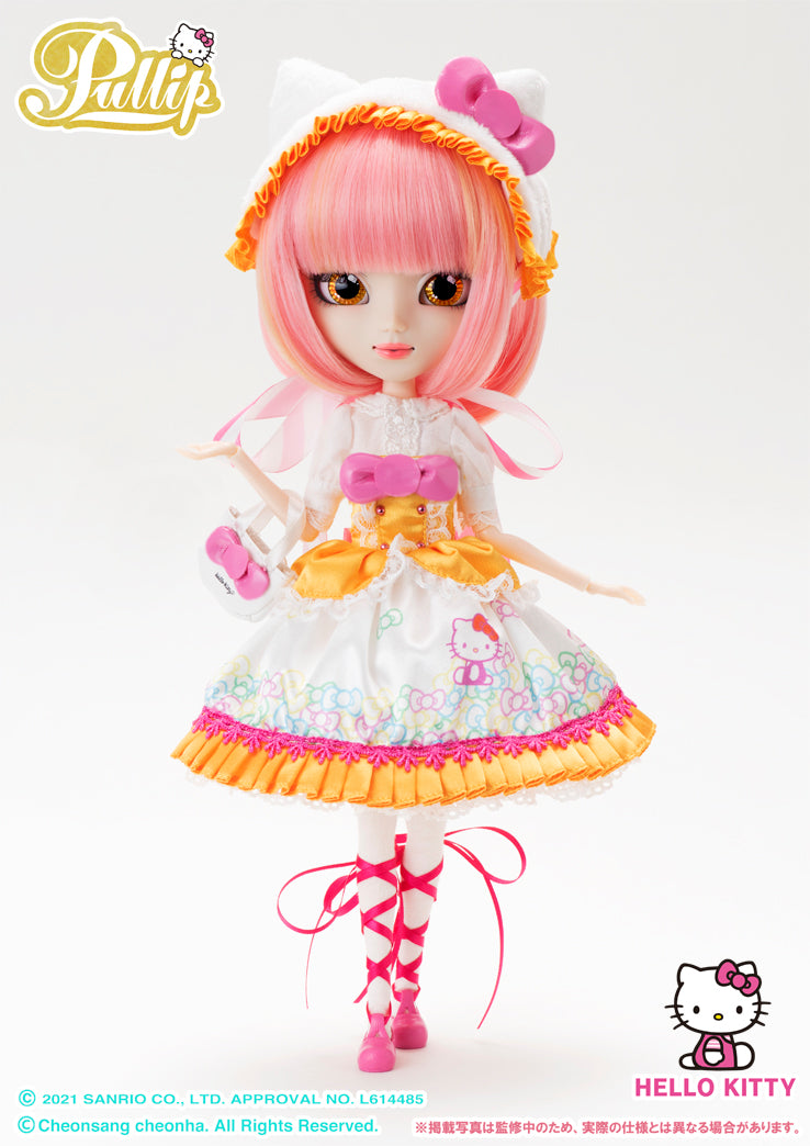 【Limited】Pullip x Toys King Lollipop HelloKitty Pullip T-BASE Limited Edition Action Figure Doll