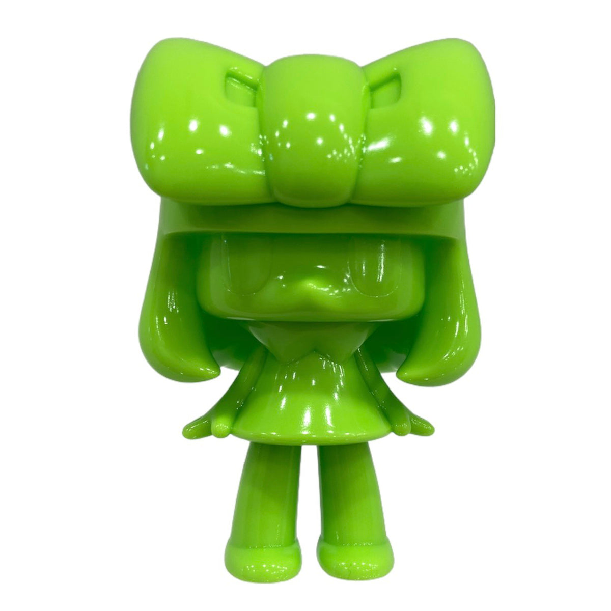 【Limited】タカハシユリ チヨコ T-BASE限定HELLO GREEN ver. ソフビ