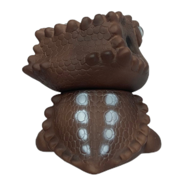 Painter-Net ×トイズキング フトアゴンベビー チョコレートカラー ビターチョコ 背面
