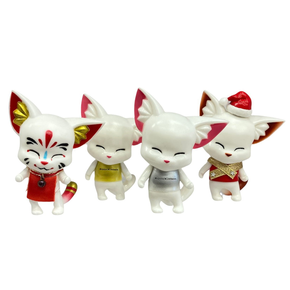 インディーズ　ソフビ　RoocKitten ルーキテン S.J.WORKS Roockitten ルーキテン 4種 ソフビ