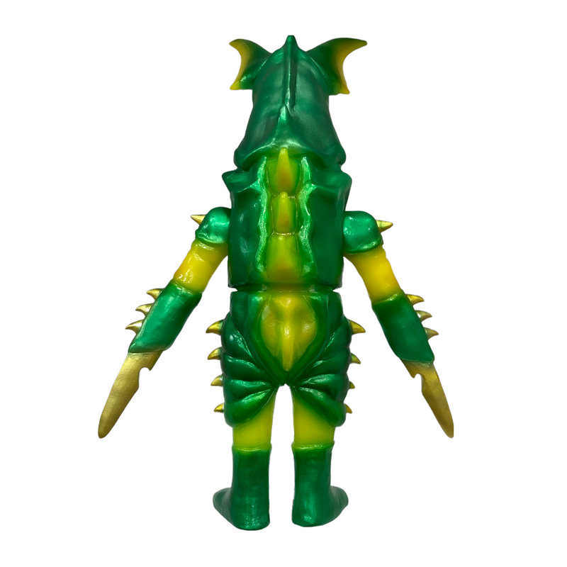 我が家工房 × Toy's King 緑色甲殻人ヤブキリー T-BASE限定カラー 背面