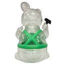 Mt. Paulownia ペグ打つマン・ベア クリア×グリーン 背面