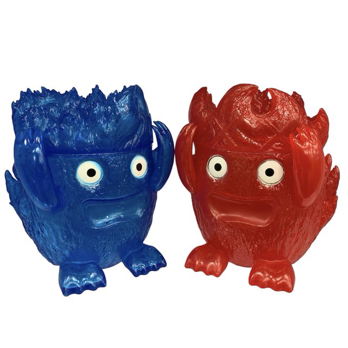 [Limited] Nami Kikaku Kaen Monster, Esposizione di giocattoli d'arte, Colori esclusivi blu/rosso, Sofvi