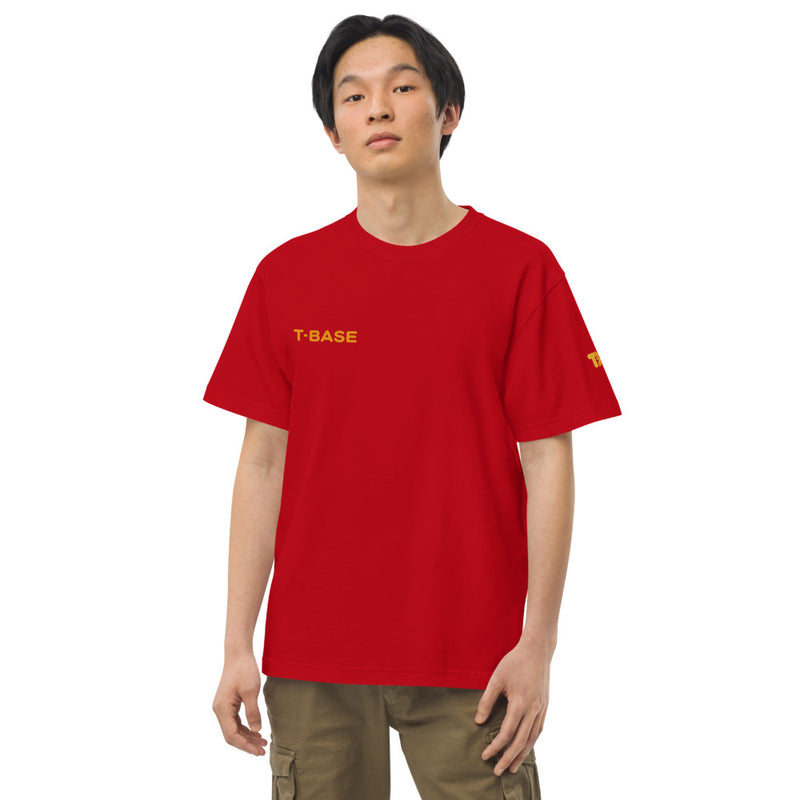 T-BASE Tシャツ red 02