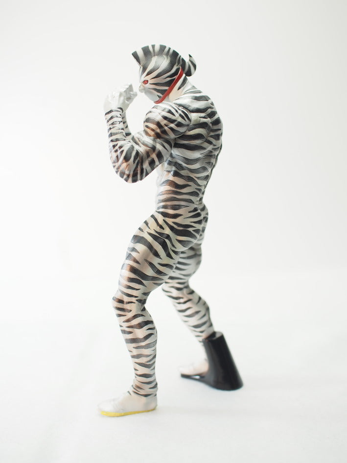 Kinnikuman CMC NO.EX Kinnikuman Zebra Special Color White Zebra PVC Figure