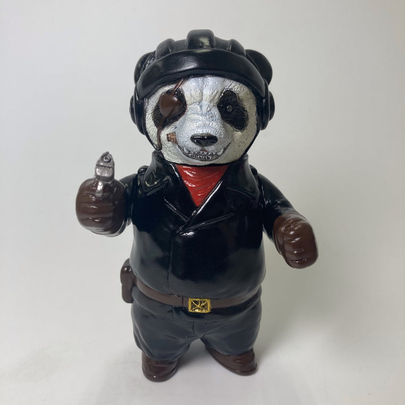 キムラトイ 熊猫大尉 ソフビ